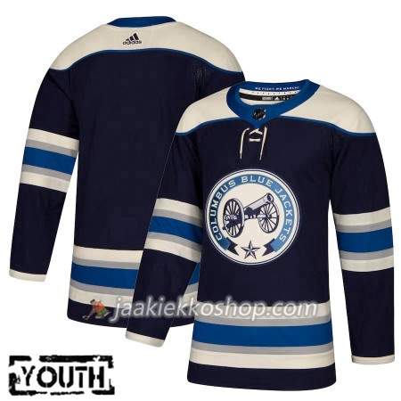 Lapsille NHL Columbus Blue Jackets Pelipaita Blank Adidas Alternate 2018-19 Authentic
